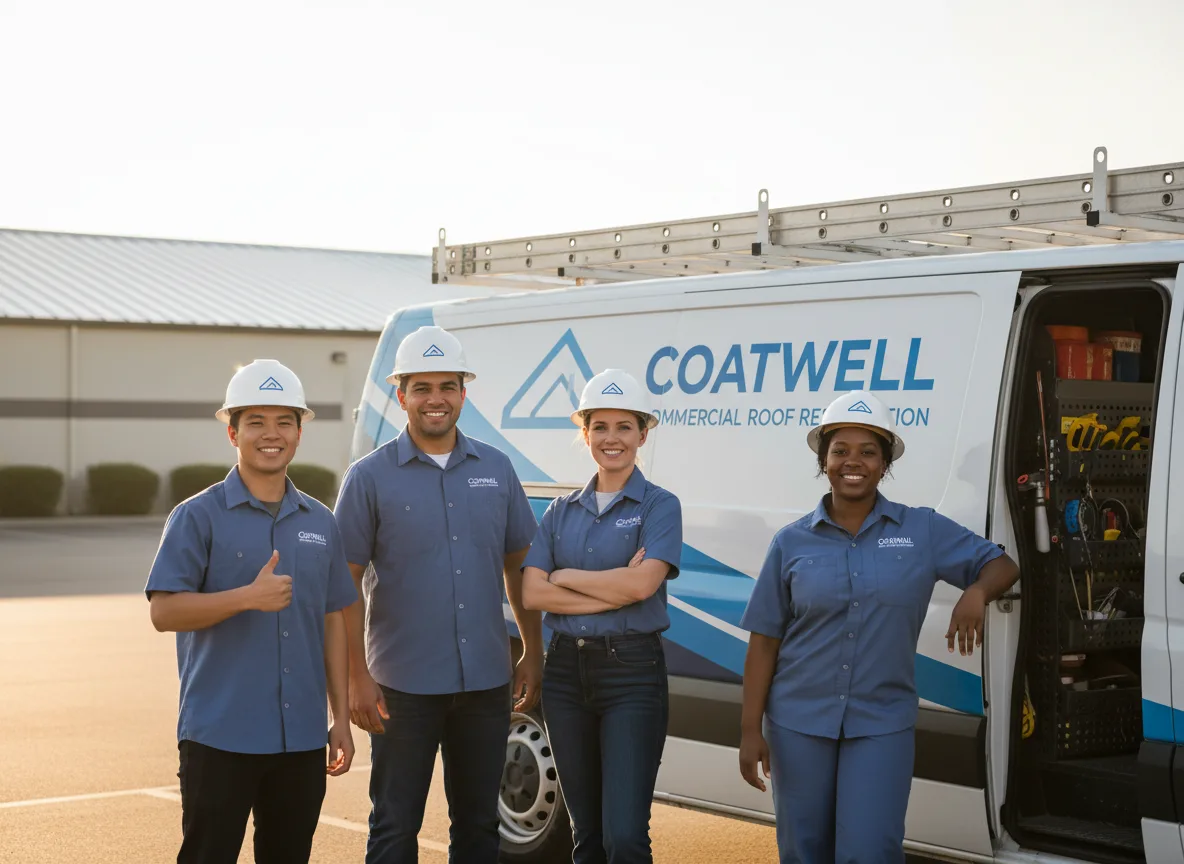 Commercial roof coating company in Portsmouth, IA